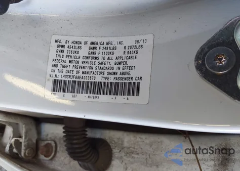 2014 Honda Accord Ex-L V-6 from USA, damaged, VIN 1HGCR3F88EA003670